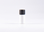 Preview: glasflasche-deckel-aluminium-weiss